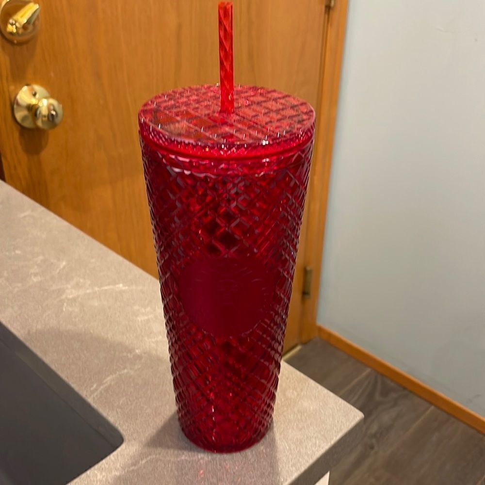 Nwt Starbucks Red Diamond Tumbler